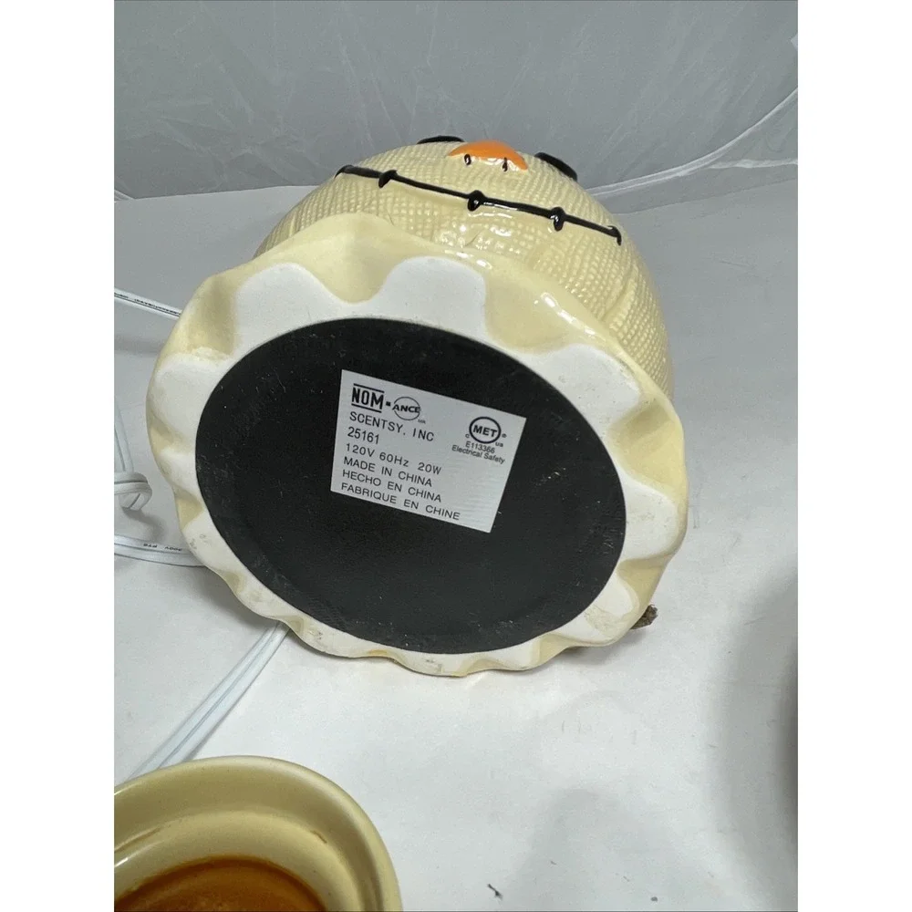 Scentsy Scarecrow Premium Warmer Full Size Retired Fall‎ Halloween Thanksgiving